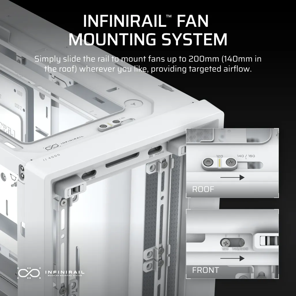 Corsair FRAME 4000D, Midi Tower