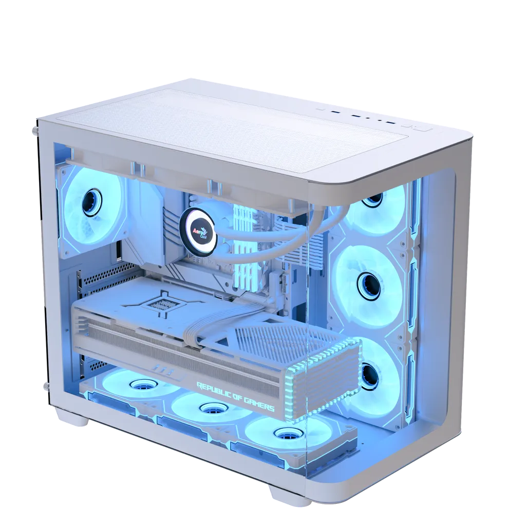 Aerocool P500C White Mid tower case