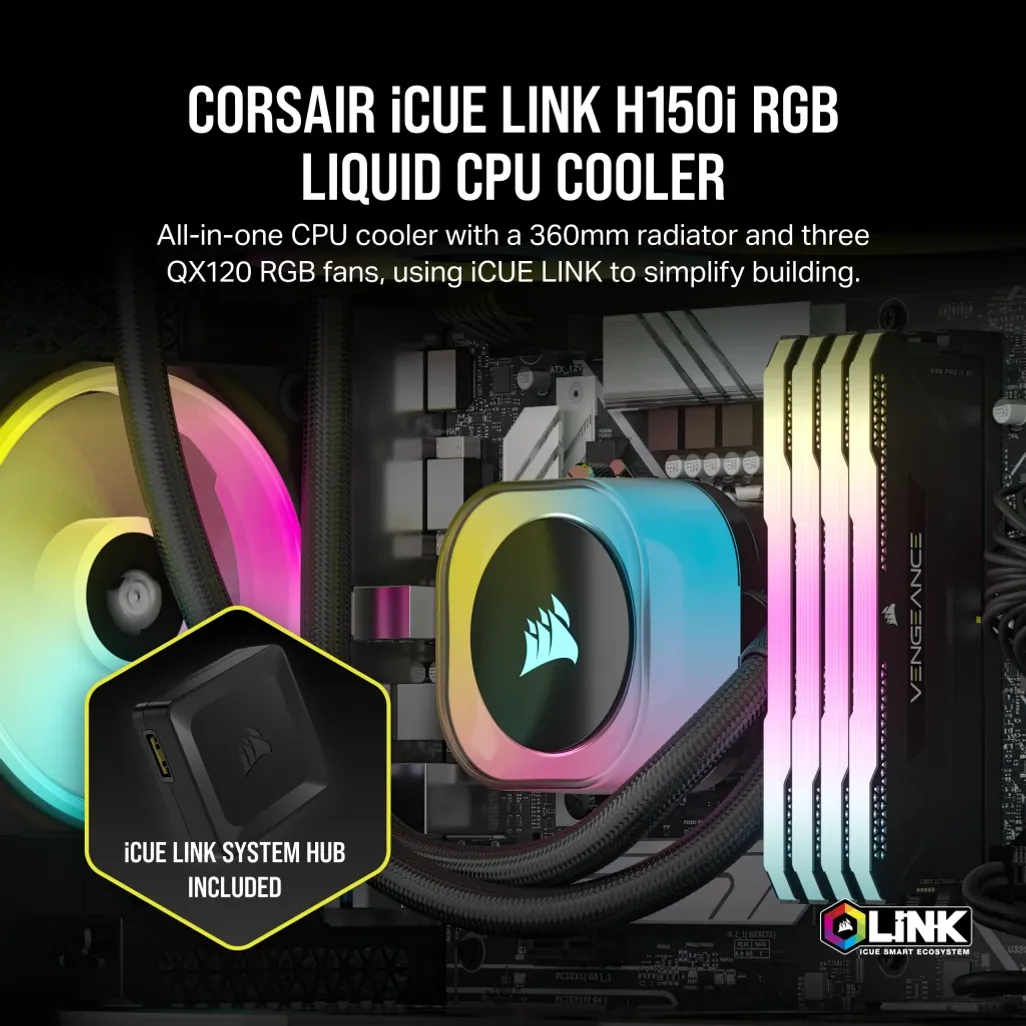 Corsair H150I