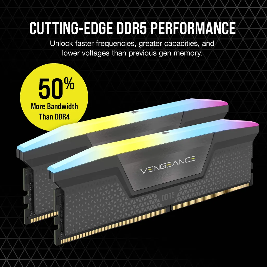 Corsair Vengeance RGB 32GB Kit DDR5 6000MHz
