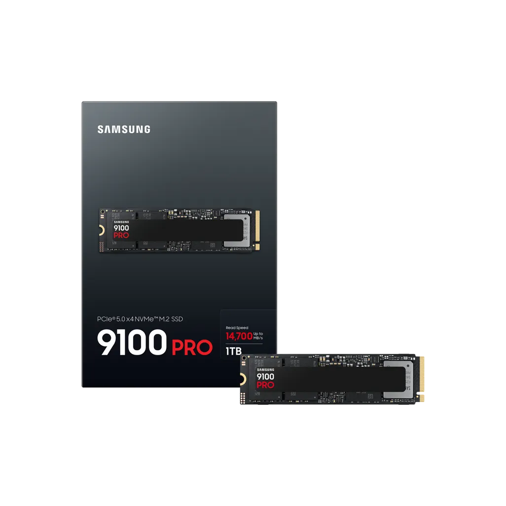 Samsung 9100 PRO PCIe® 5.0 NVMe™ M.2 SSD