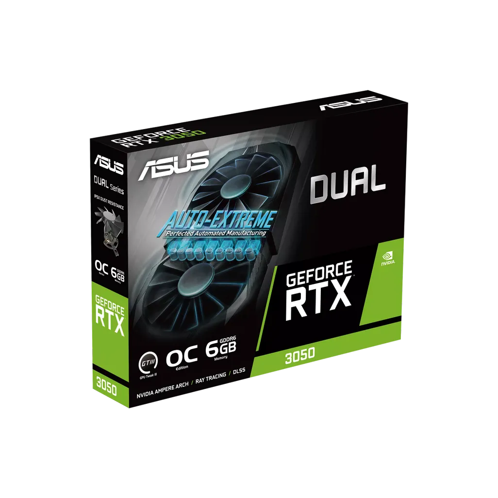 ASUS Dual RTX3050 6GB