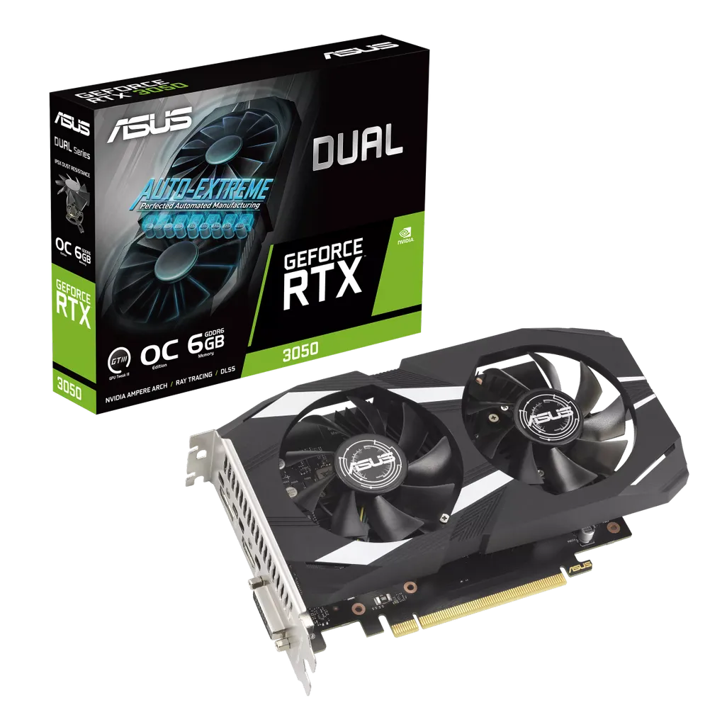 ASUS Dual RTX3050 6GB