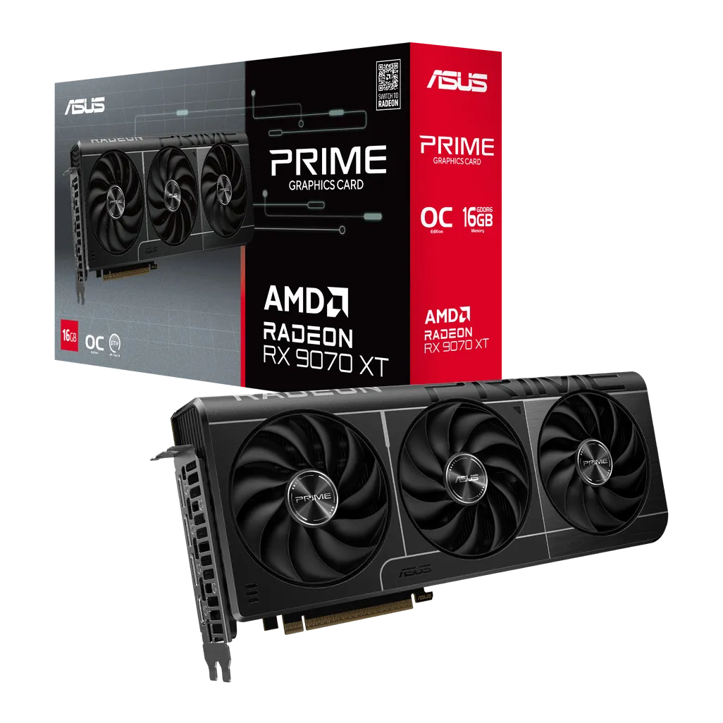 ASUS Prime RX9070XT 16GB