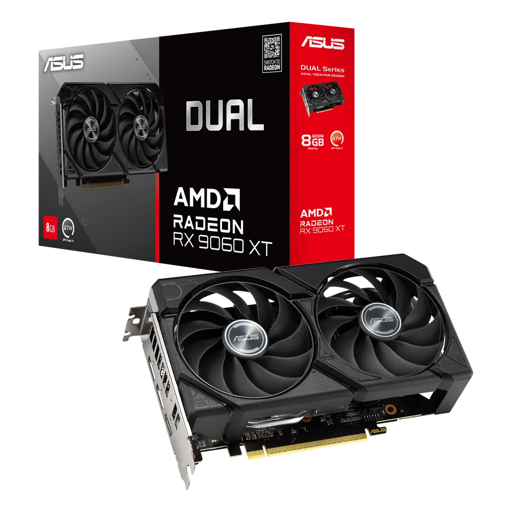 ASUS DUAL RX9060XT 8GB