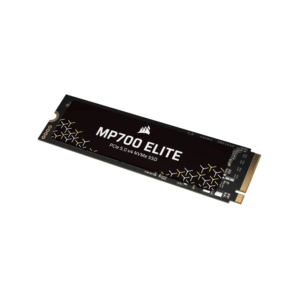 Corsair MP700 Elite SSD on a white background