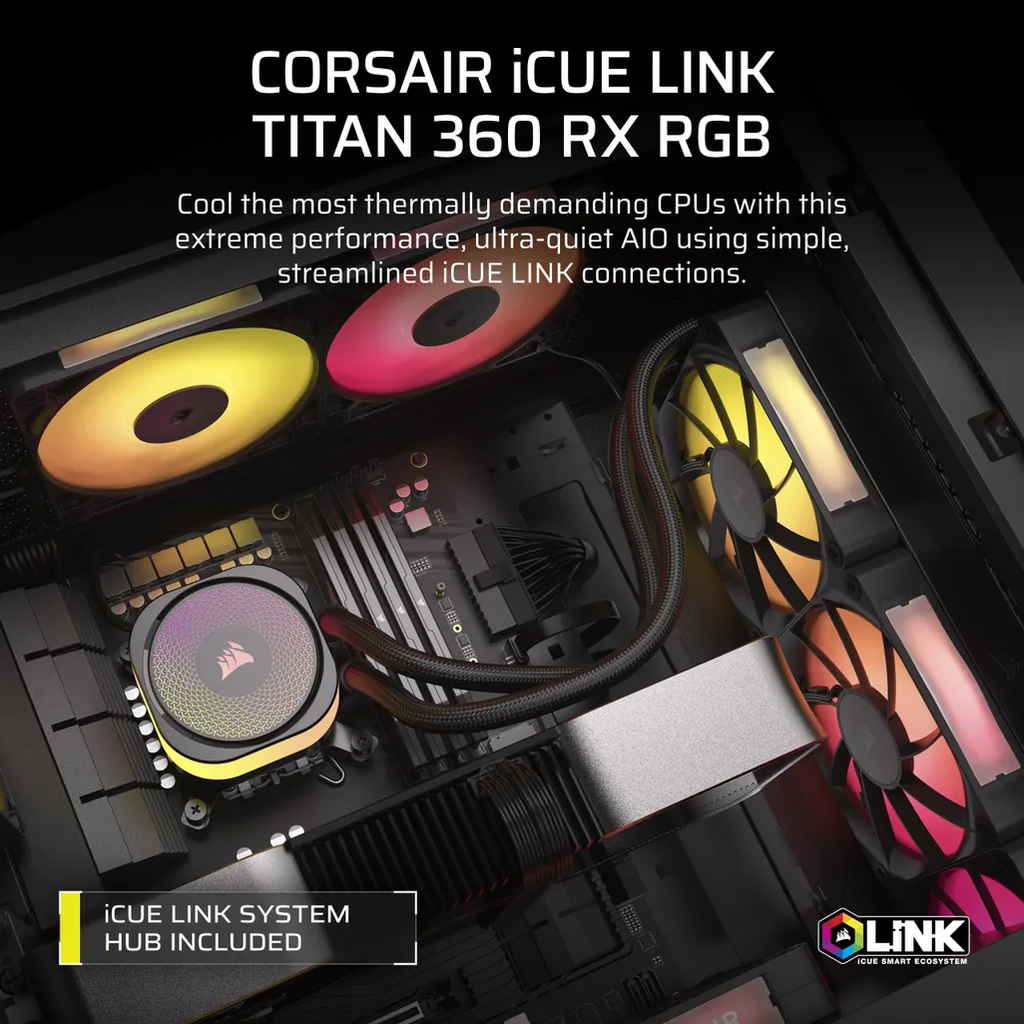 Corsair iCUE LINK TITAN RX RGB