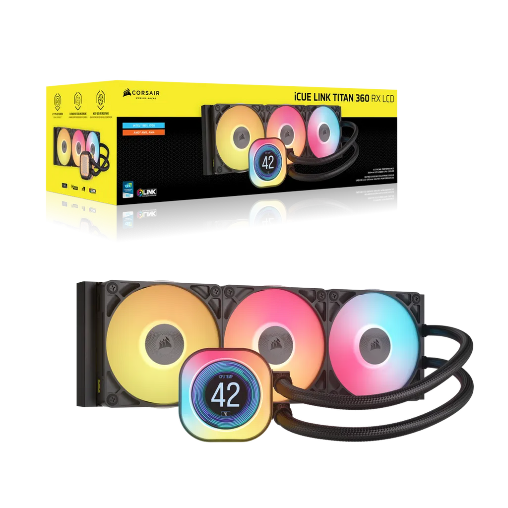 Corsair iCUE LINK TITAN 360 RX LCD